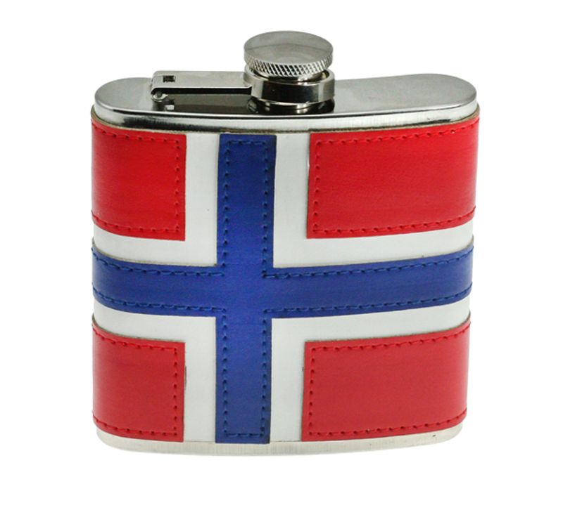 Lommelerke med flaggdesign