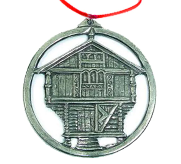 Main Image Ornament, Stabbur, large Tinn-Per