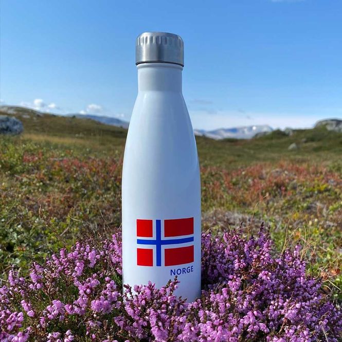 Hovedbilde Termoflaske, Norsk flagg