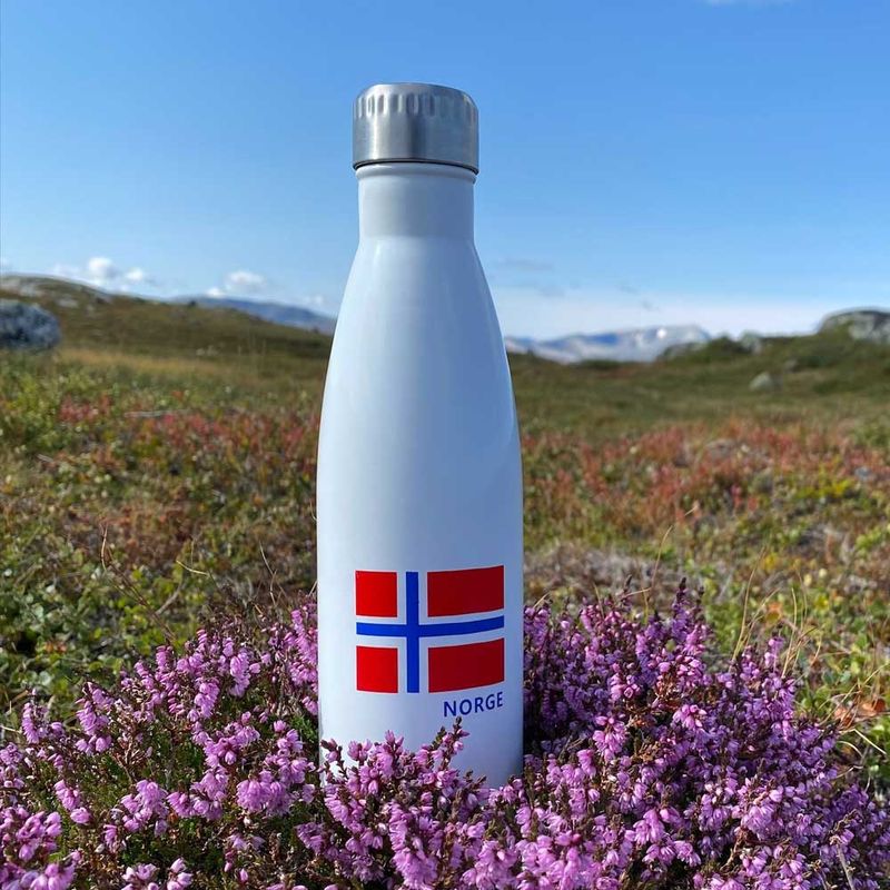 Termoflaske, Norsk flagg