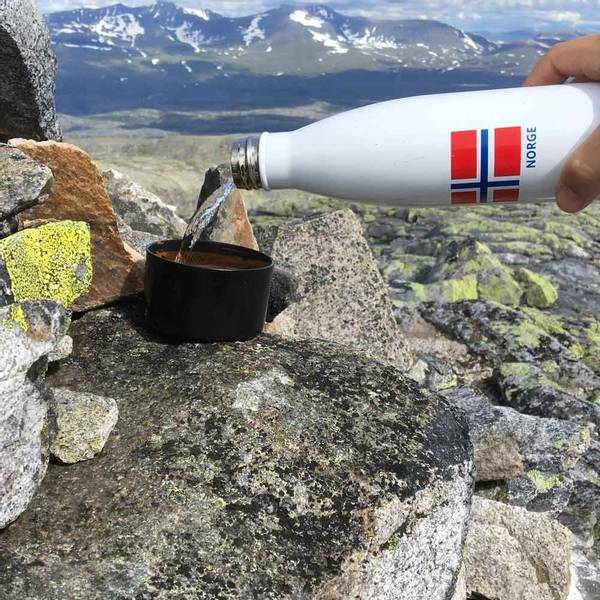 Hovedbilde Termoflaske, Norsk flagg