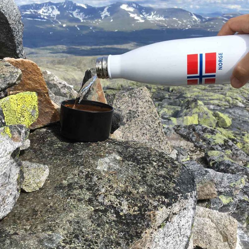 Termoflaske, Norsk flagg