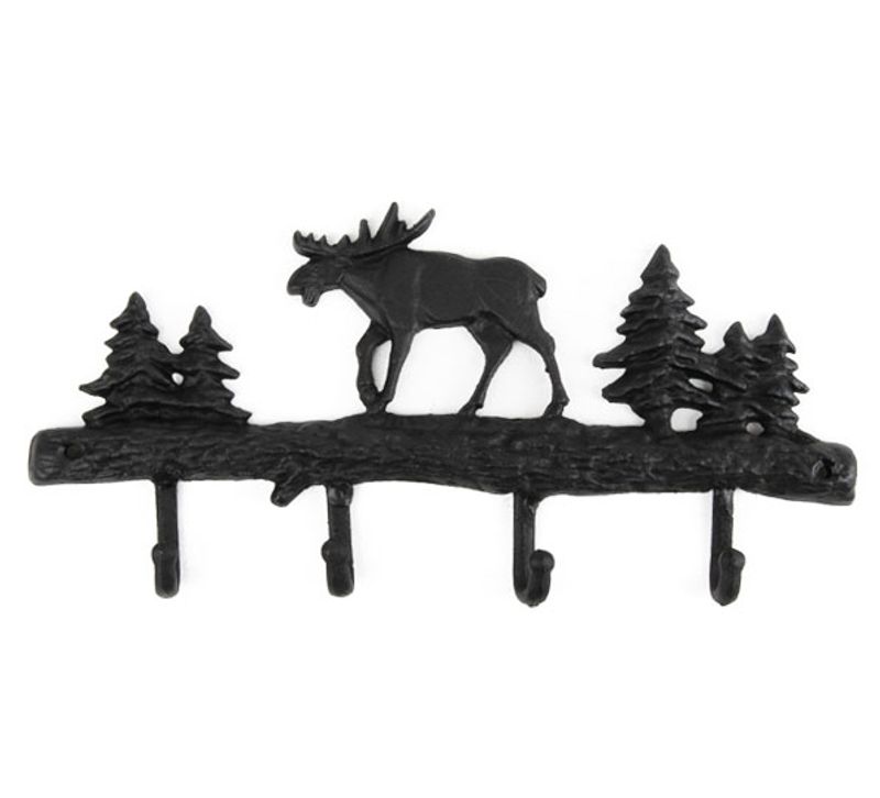 Knaggerekke elg i skog