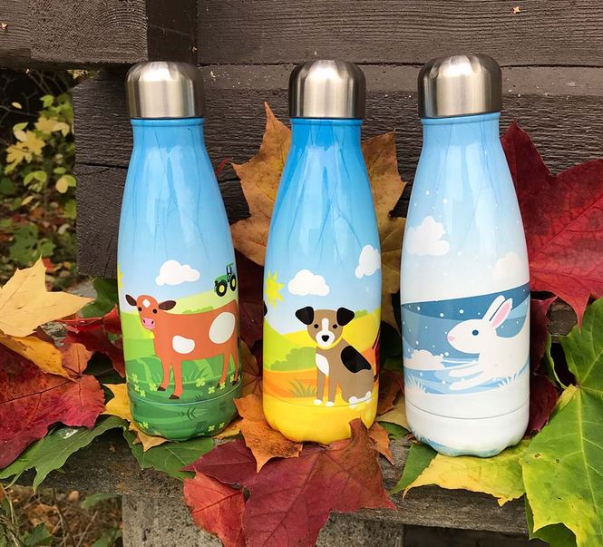 Main Image Vacuum flask for children, jumping hare