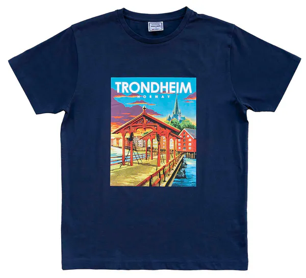 Hovedbilde T-skjorte, Trondheim, retro