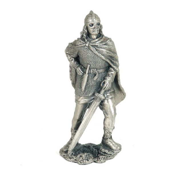 Main Image Viking with sword, pewter