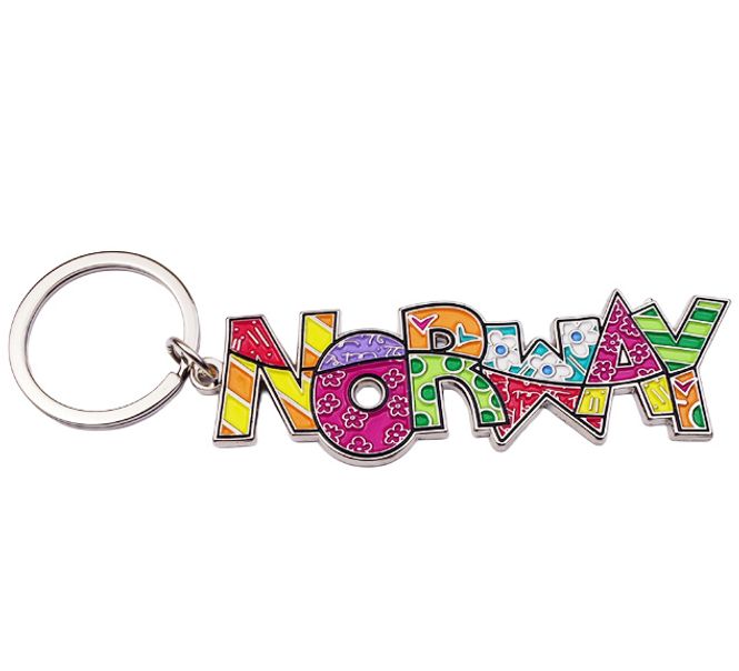 Main Image Key chain, Norway, graffiti