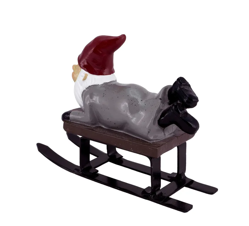 Santa on a sleigh, Harvesttime