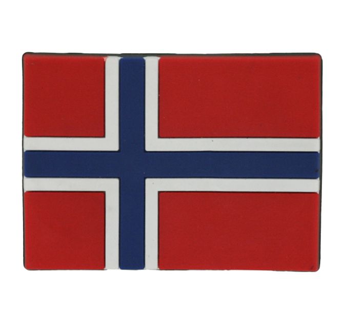Main Image PVC magnet, norwegian flag