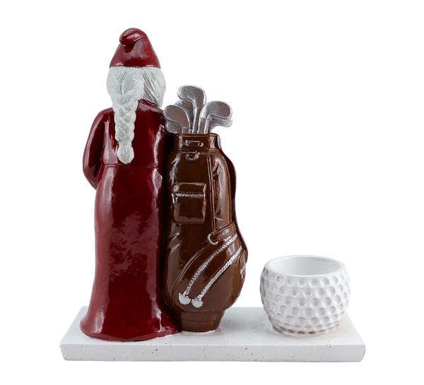 Main Image Golfer, santa's wife with a tealight, Harvesttime