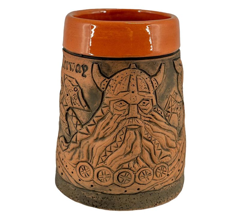 Krus, håndlaget keramikk, Viking, 'The Pottery'