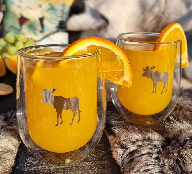 Main Image Silver Moose double wall glass