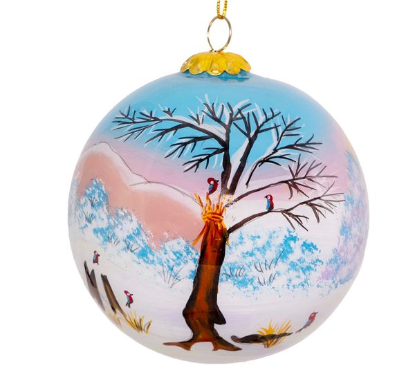 Main Image Glass bauble, Going to church