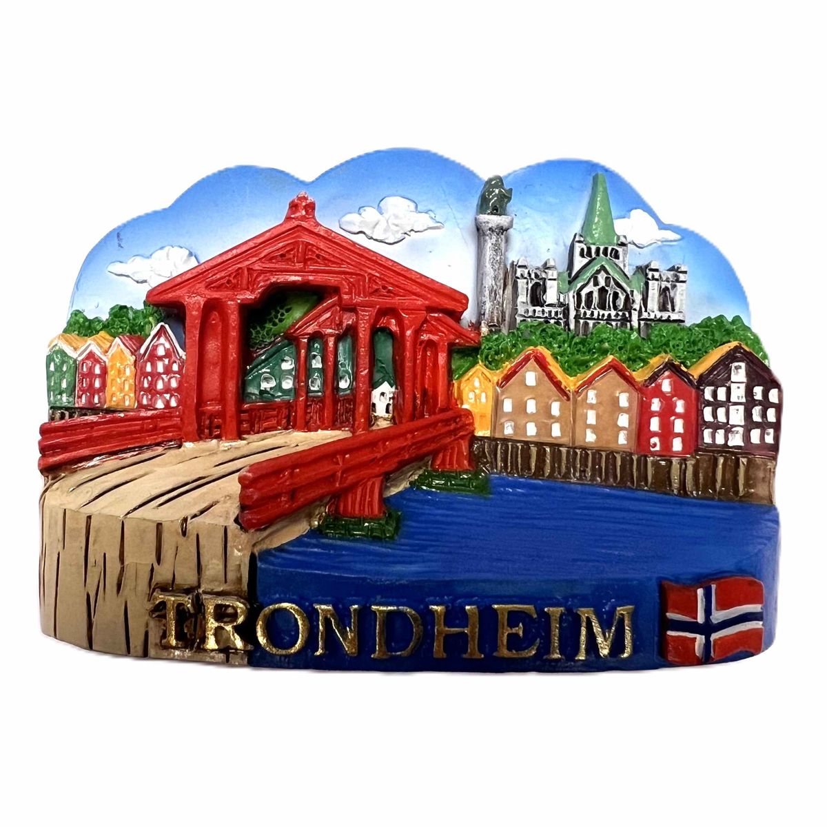 Magnet/figur, Trondheim