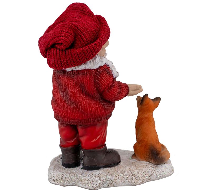 Santa and fox