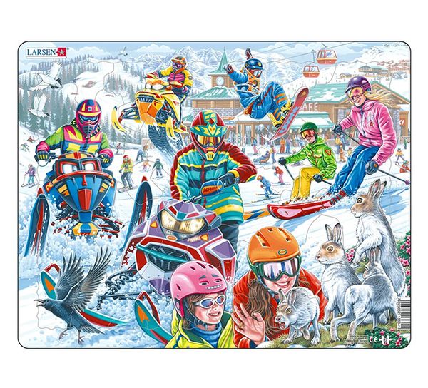 Main Image Hares, speedy snowmobiles