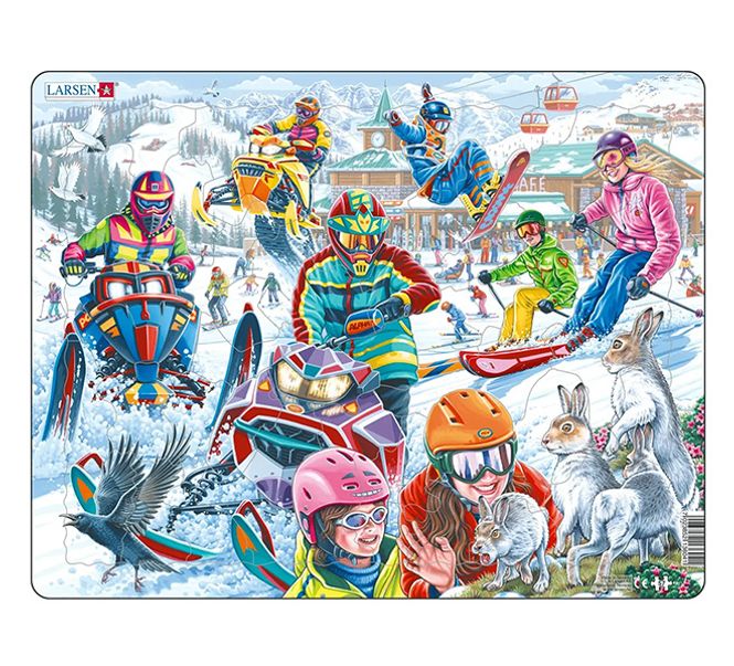 Main Image Hares, speedy snowmobiles
