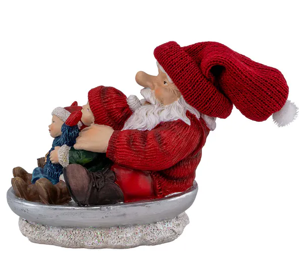 Main Image Santa with kids on sleigh