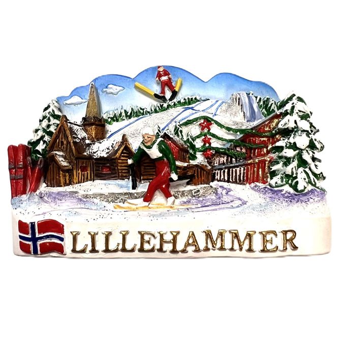 Hovedbilde Magnet/figur, Lillehammer