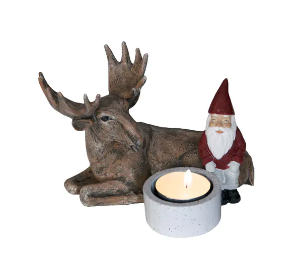 Main Image Santa and moose, Harvesttime