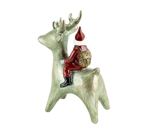 Main Image Santa on reindeer, Harvesttime