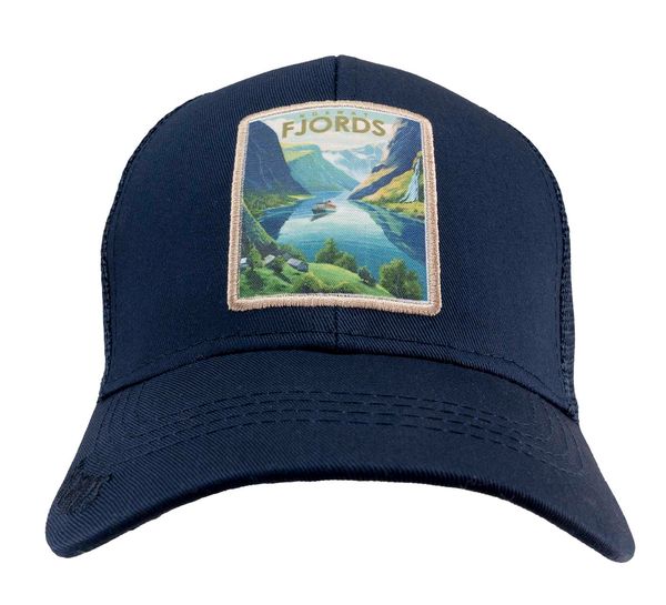 Main Image Trucker cap, Fjords, retro