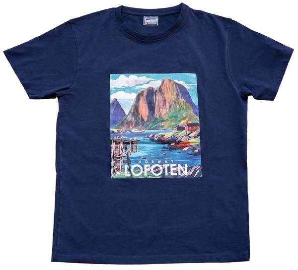 Main Image T-shirt, Lofoten, retro