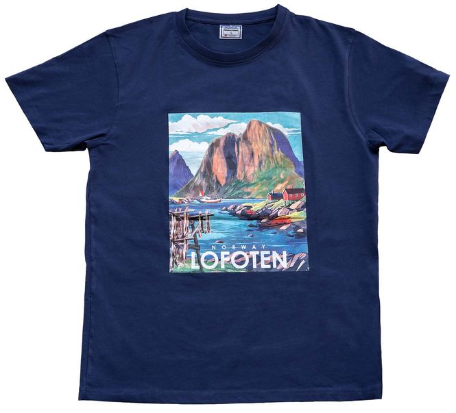 Main Image T-shirt, Lofoten, retro