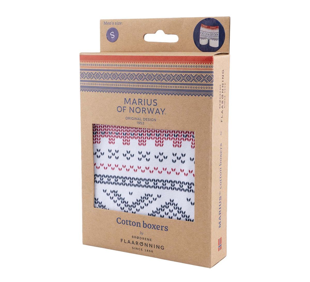 Boxers, MARIUS® pattern, white