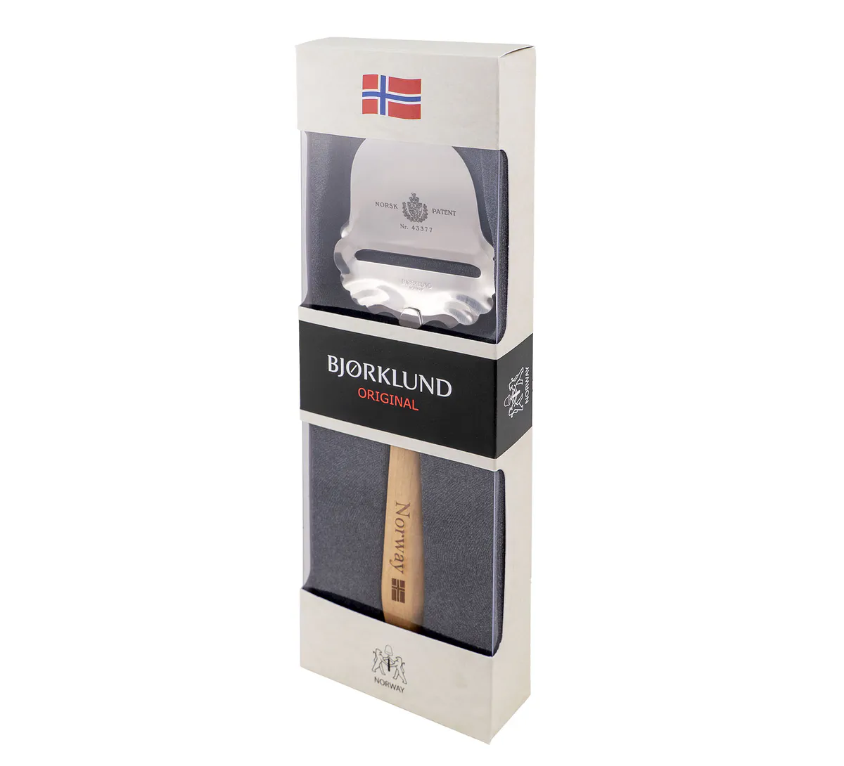 Cheese slicer, Norway, Nostalgic design with box
