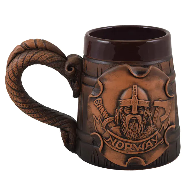 Hovedbilde Krus 0,7L, håndlaget keramikk, Viking