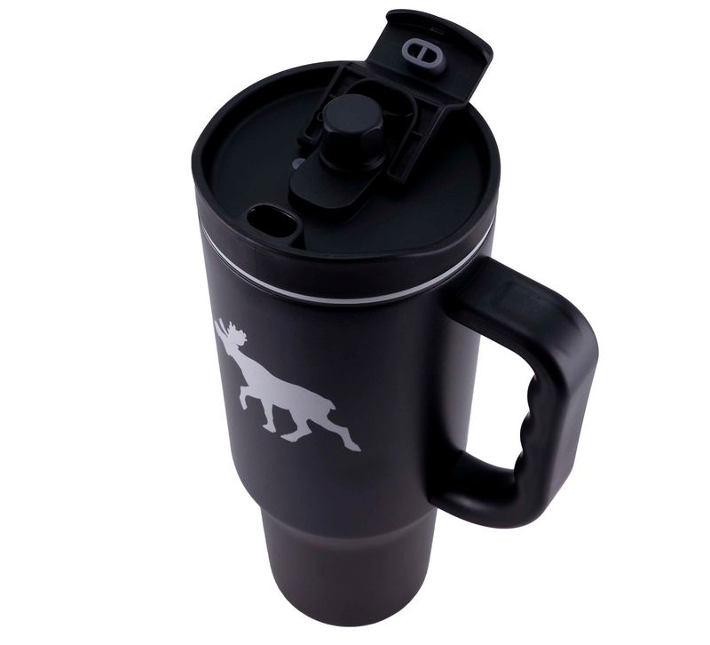 Tumbler, Elg, sort