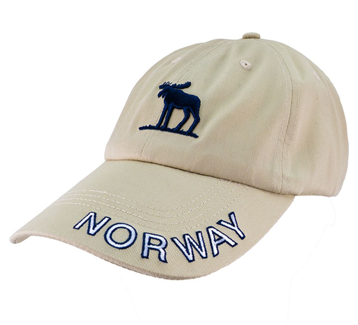 Caps, Elg og Norway, khaki