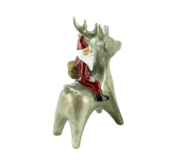 Main Image Santa on reindeer, Harvesttime