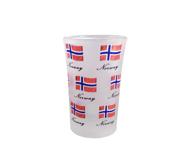 Hovedbilde Snapgsglass, flagg og Norway