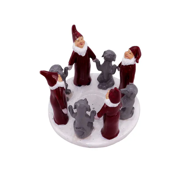 Main Image Santas and dogs in a circle, 10,5 cm, Harvesttime