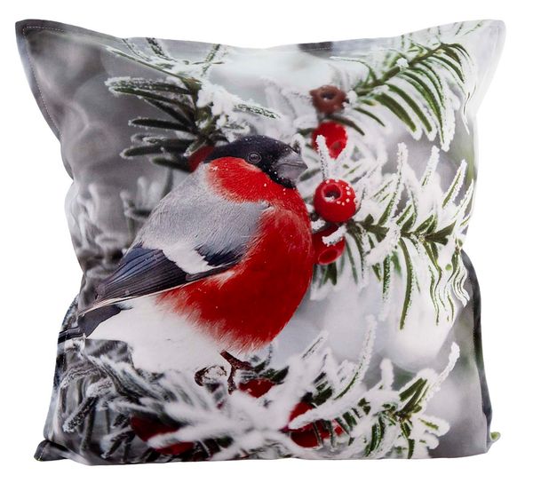 Main Image Throw pillow, The Bullfinch