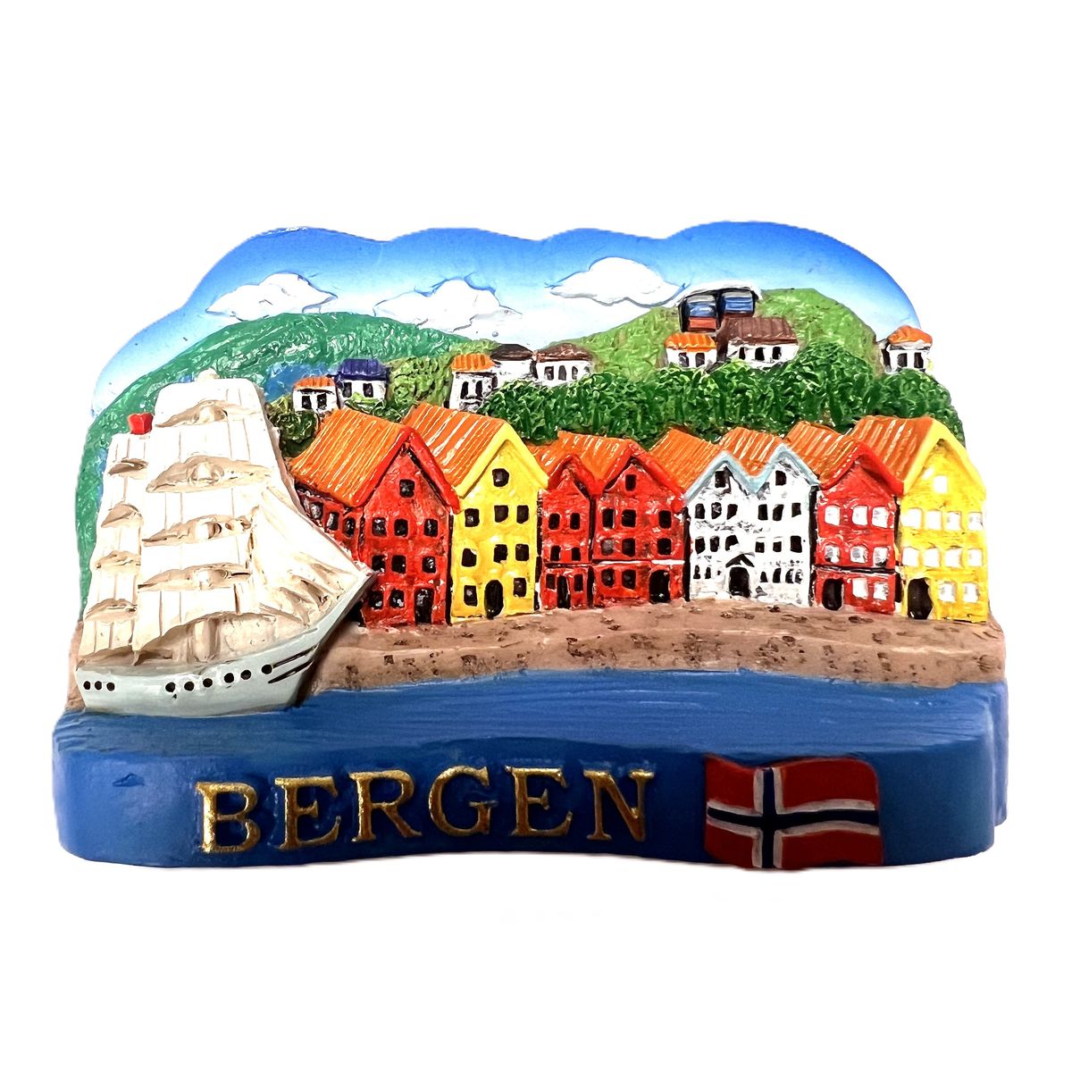 Magnet/figur, Bergen