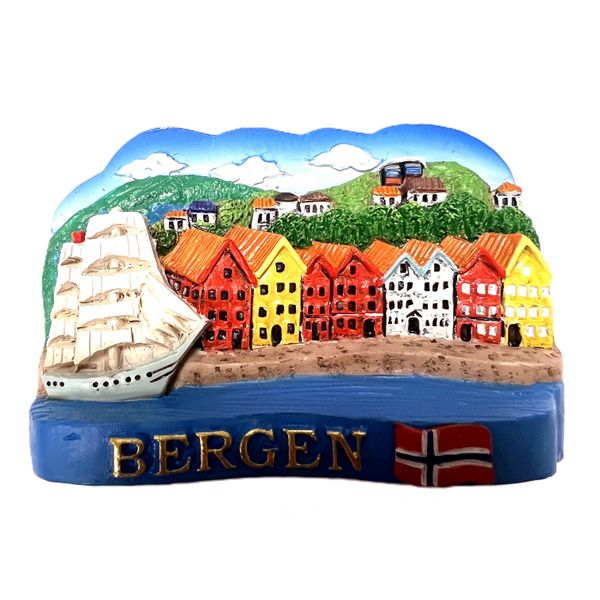 Hovedbilde Magnet/figur, Bergen