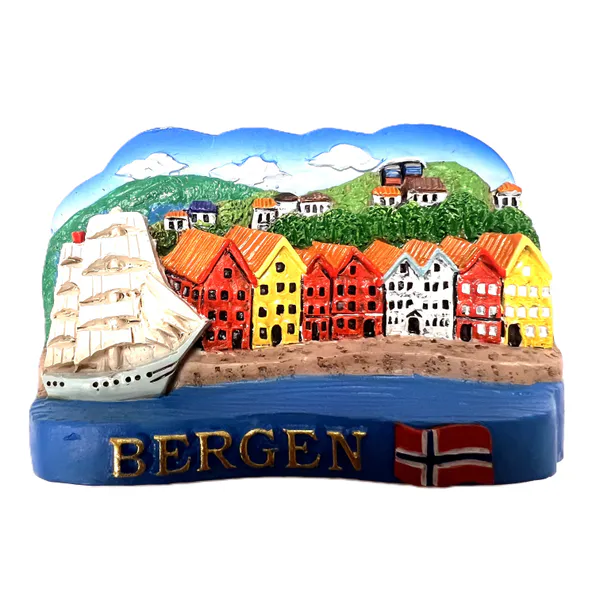 Hovedbilde Magnet/figur, Bergen