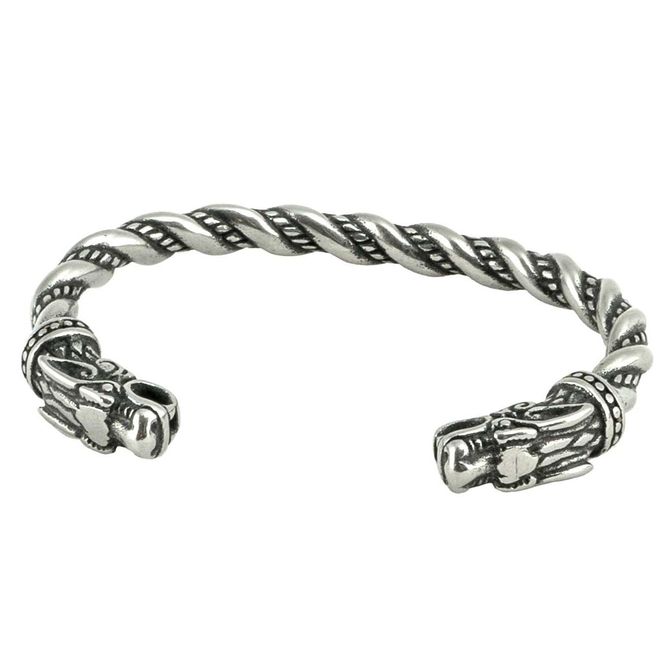Main Image Viking bracelet, Dragon head