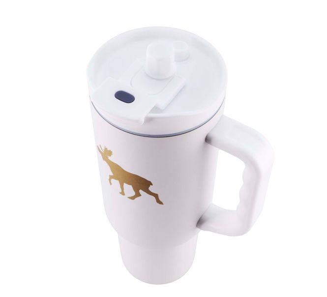 Hovedbilde Tumbler, Elg, hvit